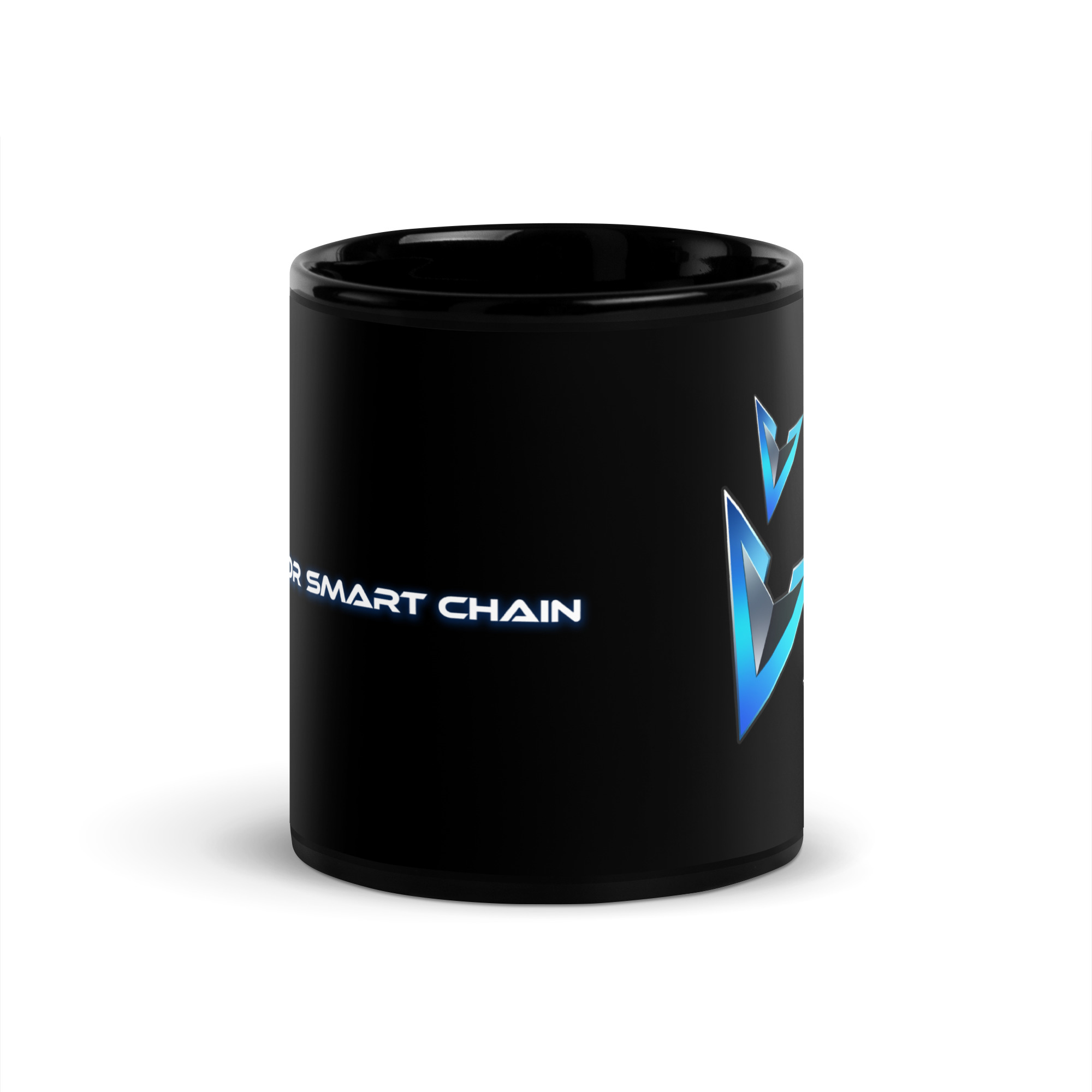 VSC Black Glossy Mug - Image 3