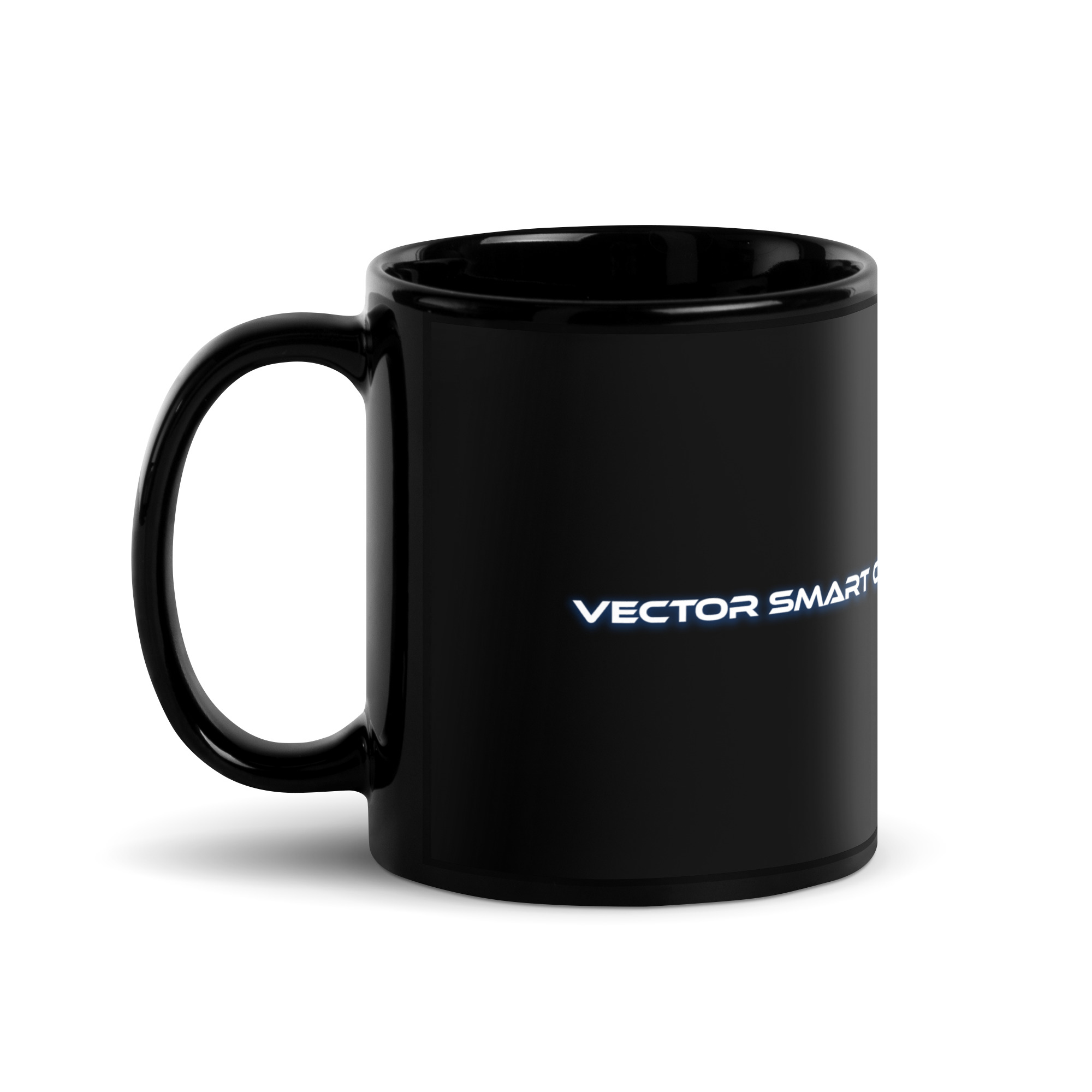 VSC Black Glossy Mug - Image 2