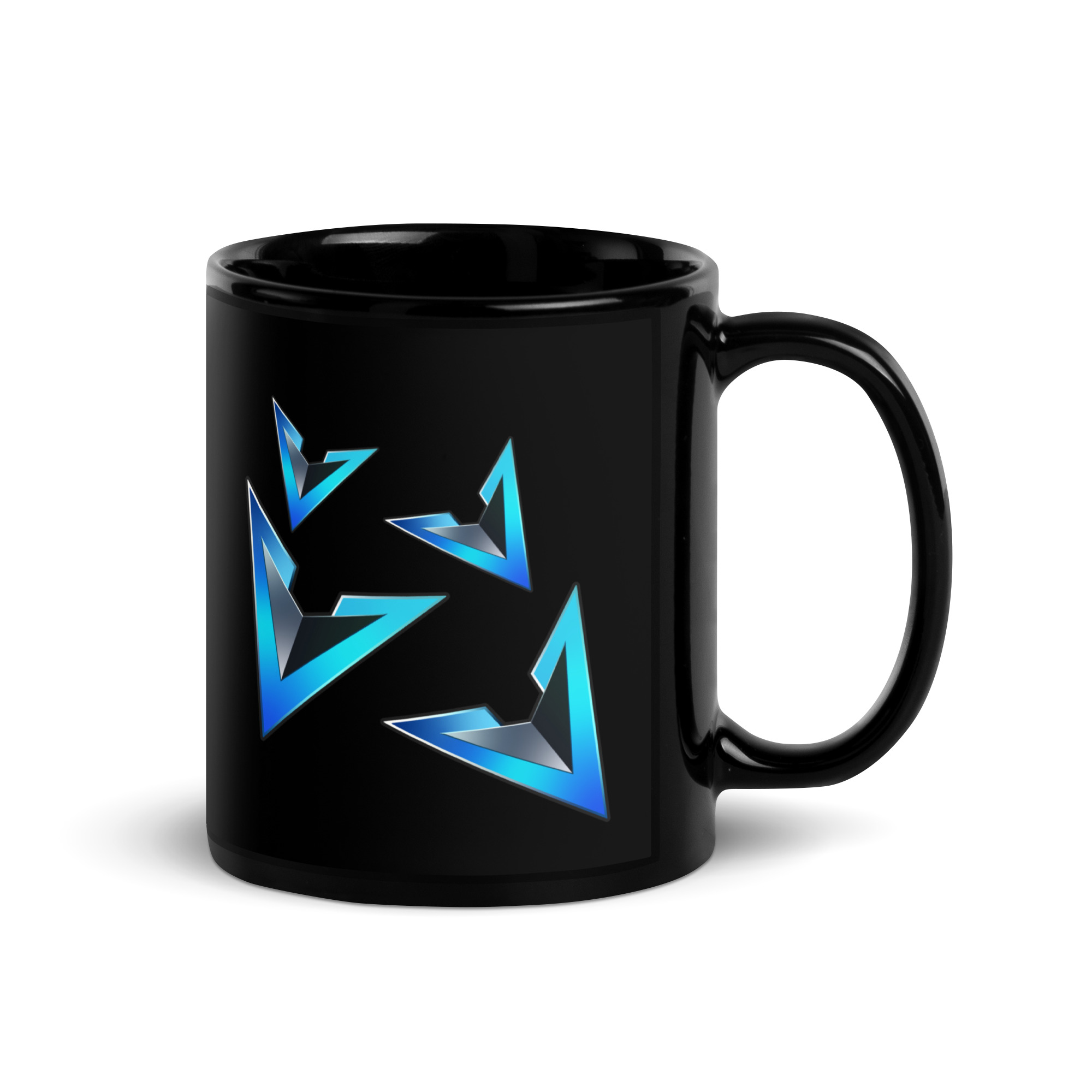 VSC Black Glossy Mug